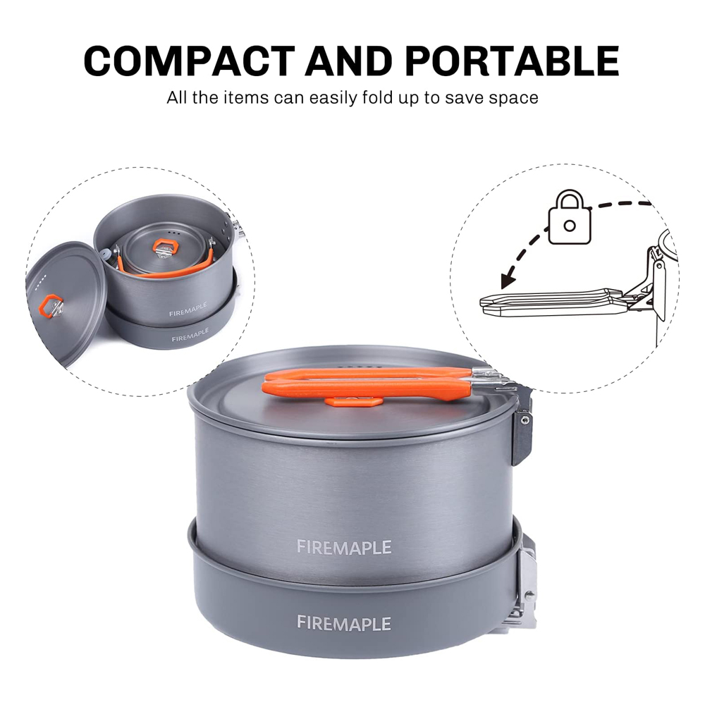 Fire Maple Camping Kookgerei G - Quechua Camping Cooking Set recensie en prijs