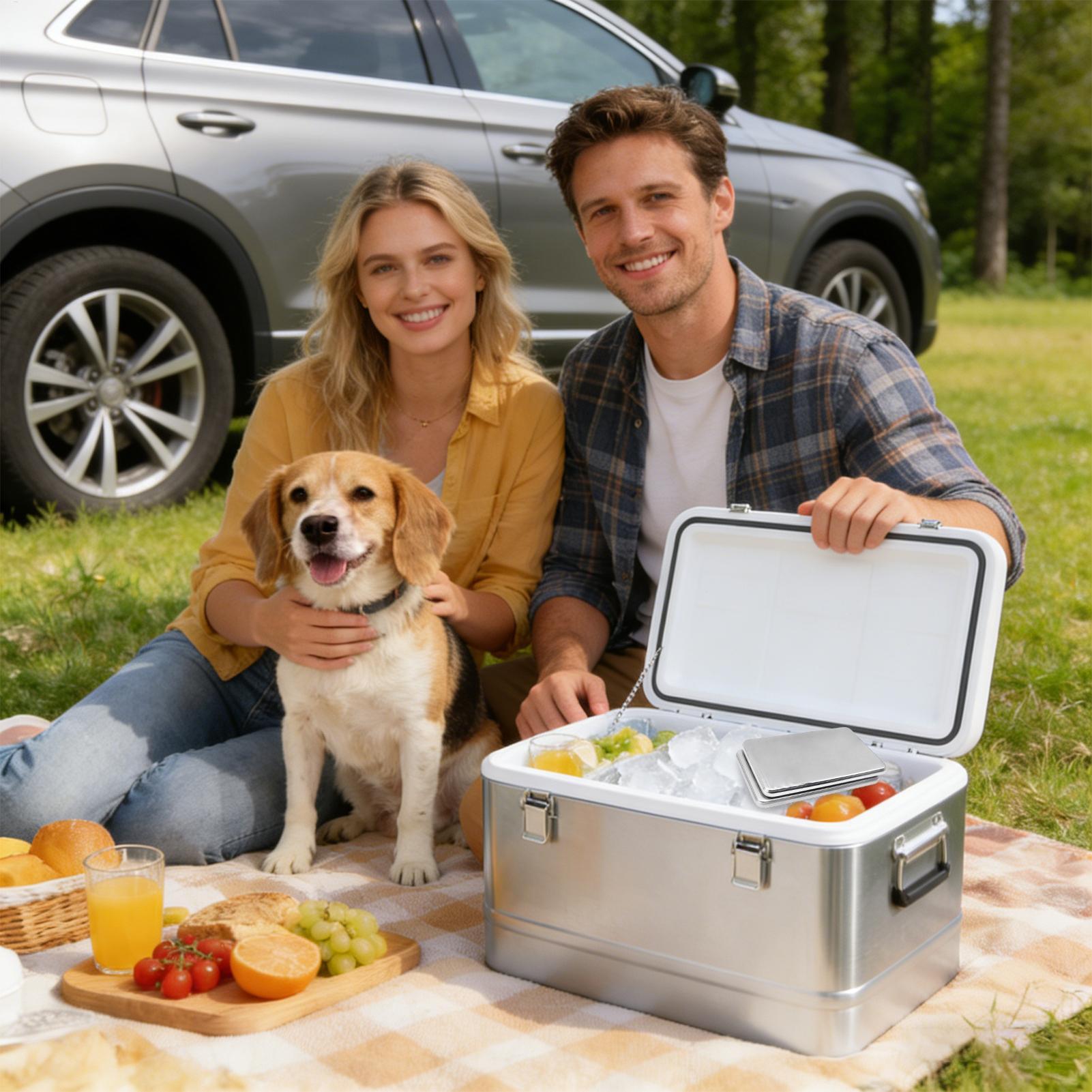 2 stuks roestvrijstalen ijspak - Camping Cooking Box recensie en prijs