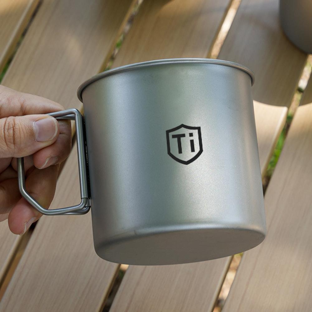 Campingmok Titanium beker Toer - Quechua Camping Cooking Set recensie en prijs