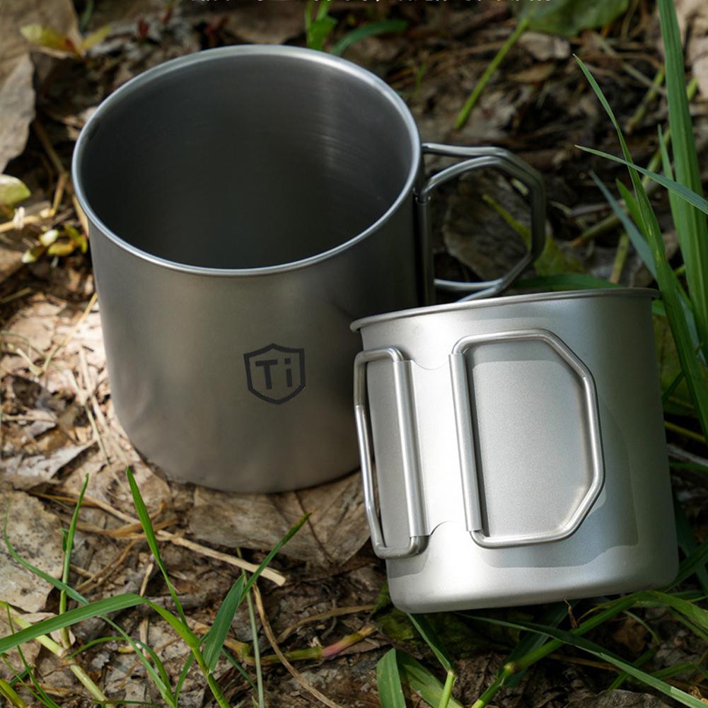 Campingmok Titanium beker Toer - Quechua Camping Cooking Set recensie en prijs